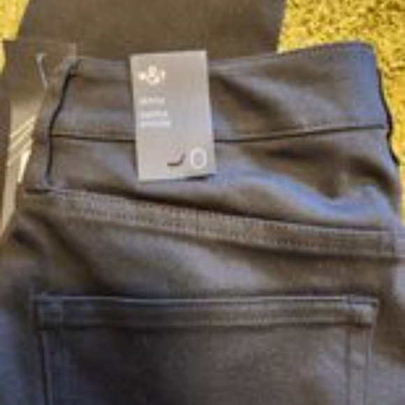 Willow and Thread black pants skinny jeans - Picture 6 of 8